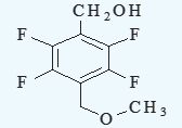 4-Methoxymethyl -2, 3, 5, 6-tetrafluorobenzyl alcohol