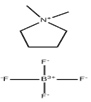N,N-二甲基吡咯烷鎓四氟硼酸盐